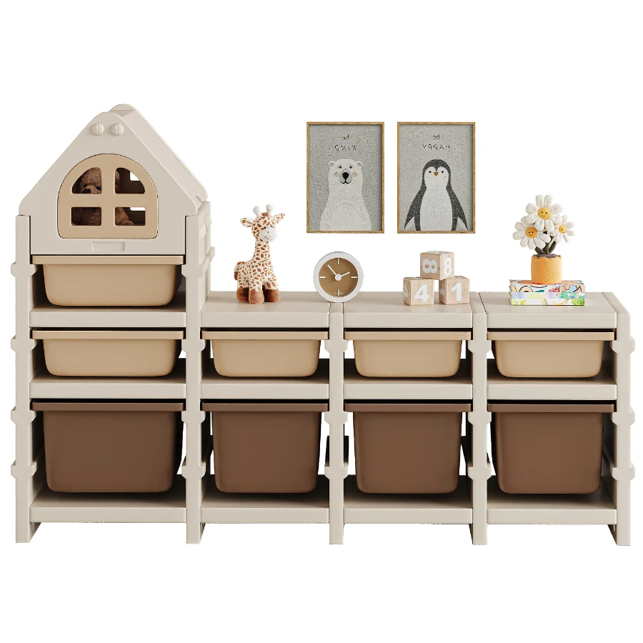 Toy shelving PTSTW9CL 9 boxes - Image 2