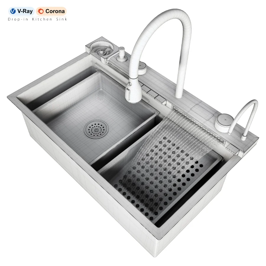 Drop-in Kitchen Sink - Image 6