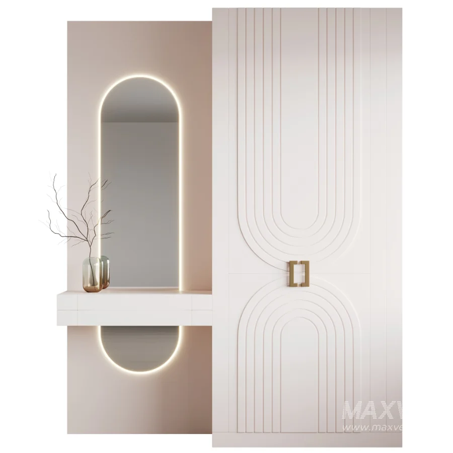 Neoclassical Style Hallway 22 - Image 2