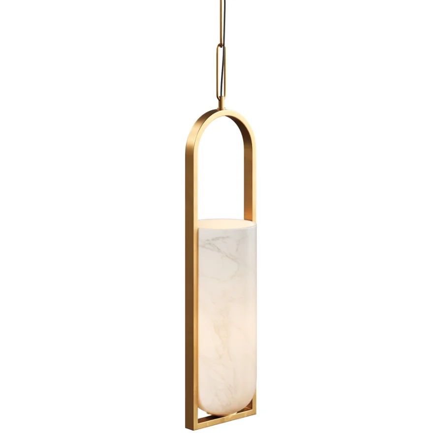 Melange Small Elongated Pendant by Visual Comfort - Image 2