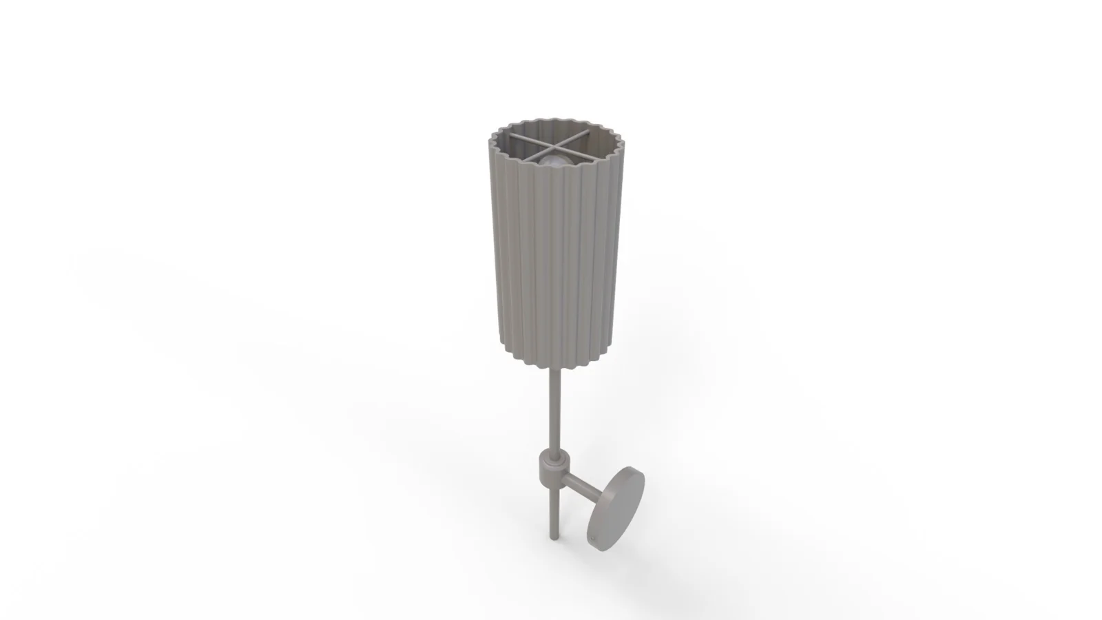FLUTED GOLD WALL SCONCE - Image 2