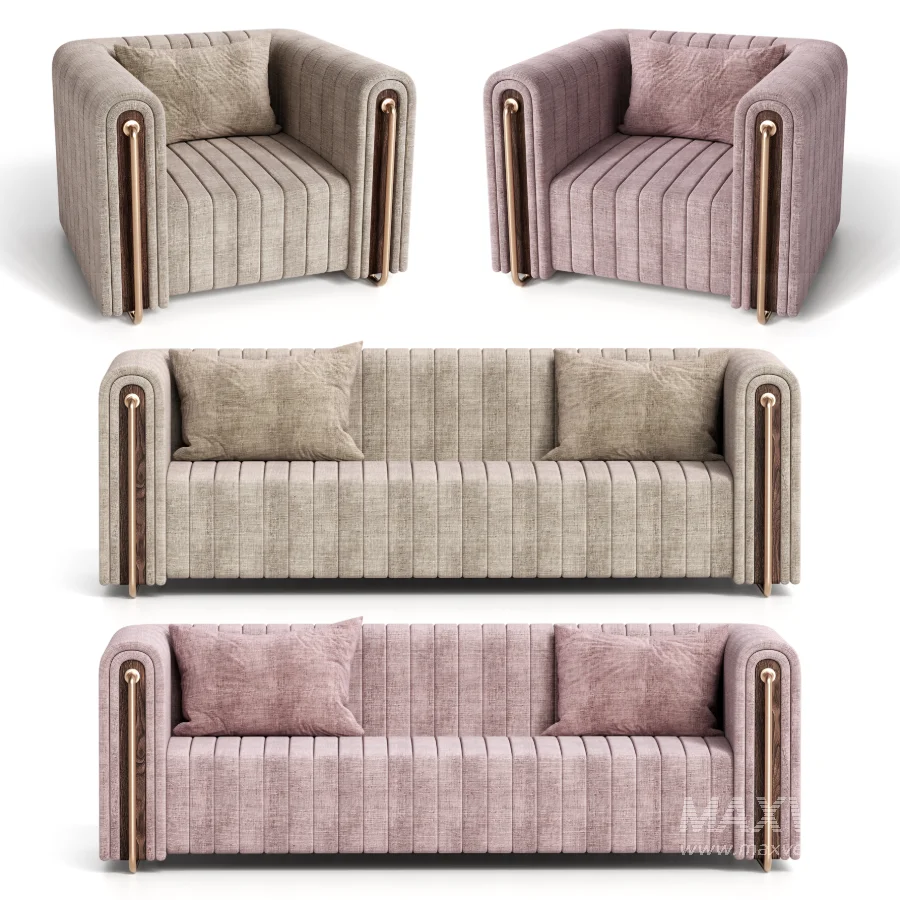 RIVERS Armchair And Sofa - Image 3