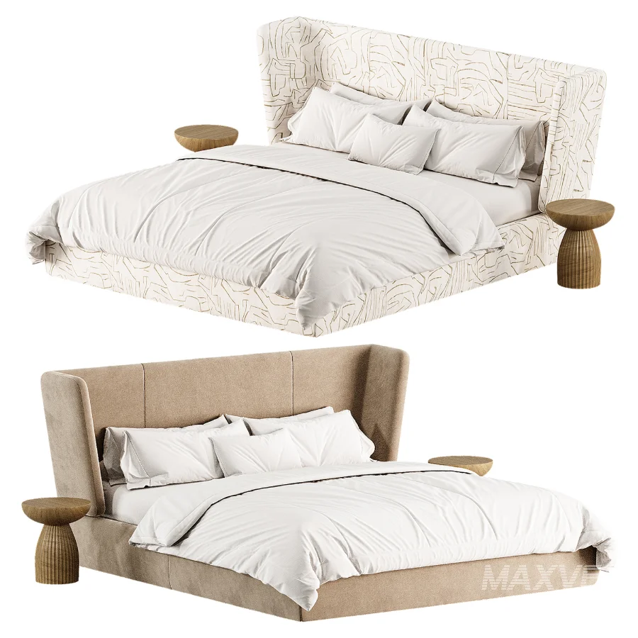 Madrid Bed By Saloni - Image 1