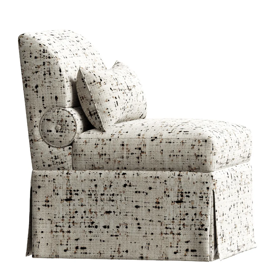 Ashley Childers Bolster Slipper Chair - Image 4
