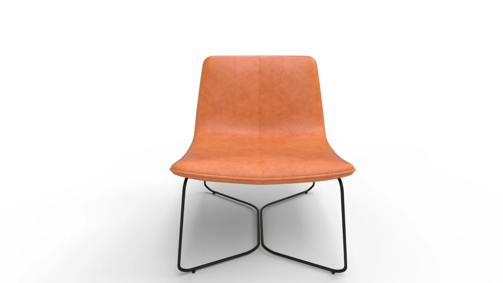 Tan Slope Lounge Chair - Image 9