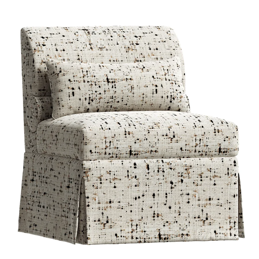 Ashley Childers Bolster Slipper Chair - Image 5