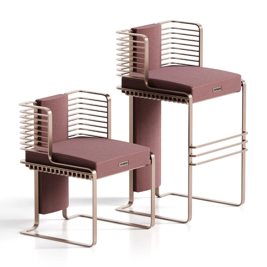 JARMAN Bar Chair and Dining Chair - Image 2
