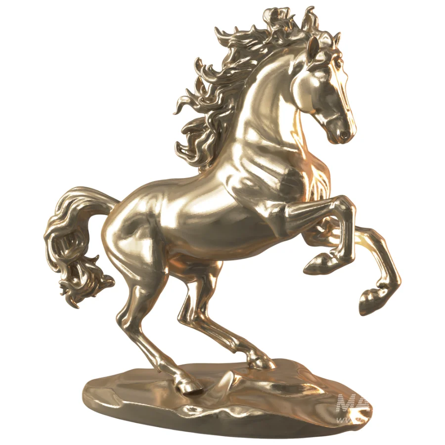 Decorative Horse Statue - Image 2