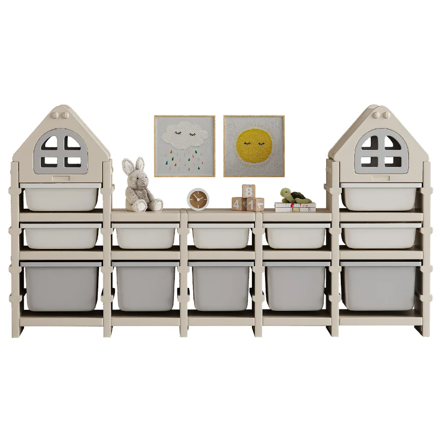 Toy Rack PTSTW12CL 12 drawers-Toy shelving - Image 2