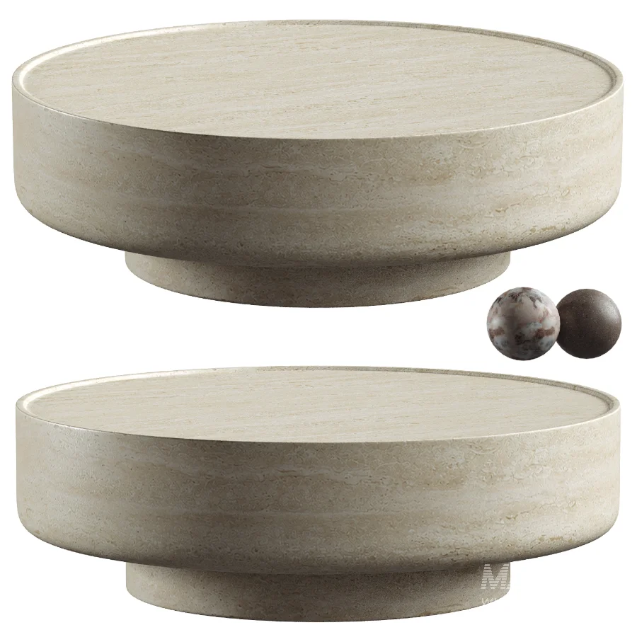 Vitolo Round Coffee Table - Image 1