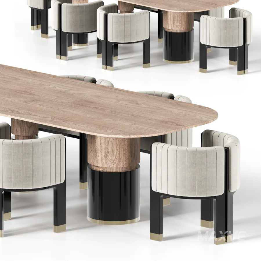 CRAWFORD DINING CHAIR and TABLE - Image 2
