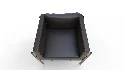 Living Room PU Leather Leisure Sofa Chair - Thumbnail 3