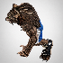 Realistic Muscular Werewolf Monster - Thumbnail 6