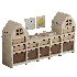 Toy Rack PTSTW12CL 12 drawers-Toy shelving - Thumbnail 3
