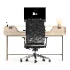 HOLLOW WOOD OFFICE DESK - Thumbnail 2