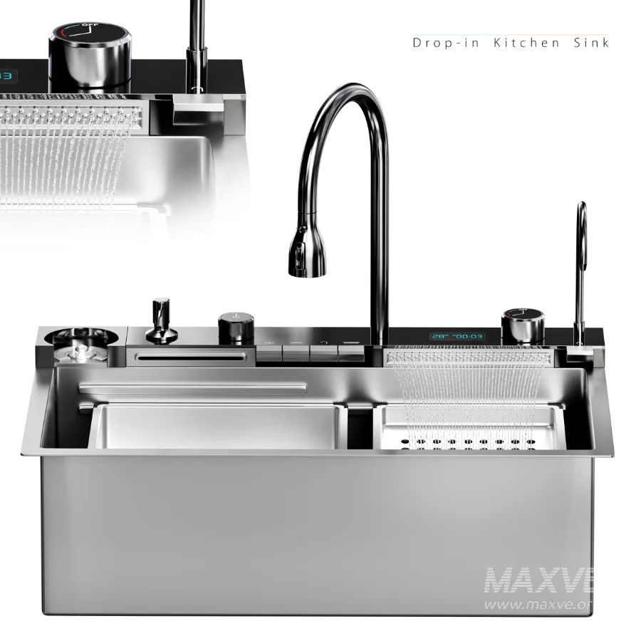 Drop-in Kitchen Sink - Image 4