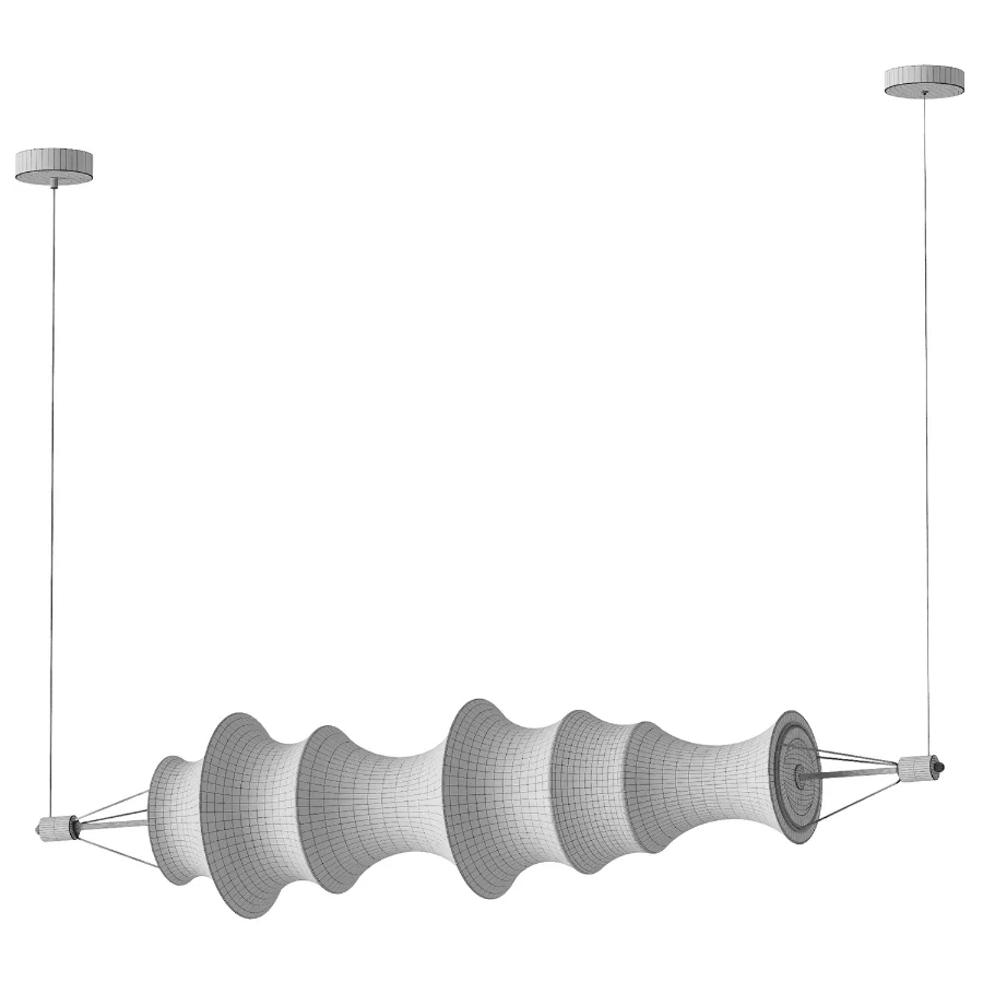 Linna Silk Pendant Lamp - Image 2
