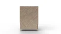 Herringbone Wood Accent Storage Cabinet With 2 Doors - Thumbnail 11