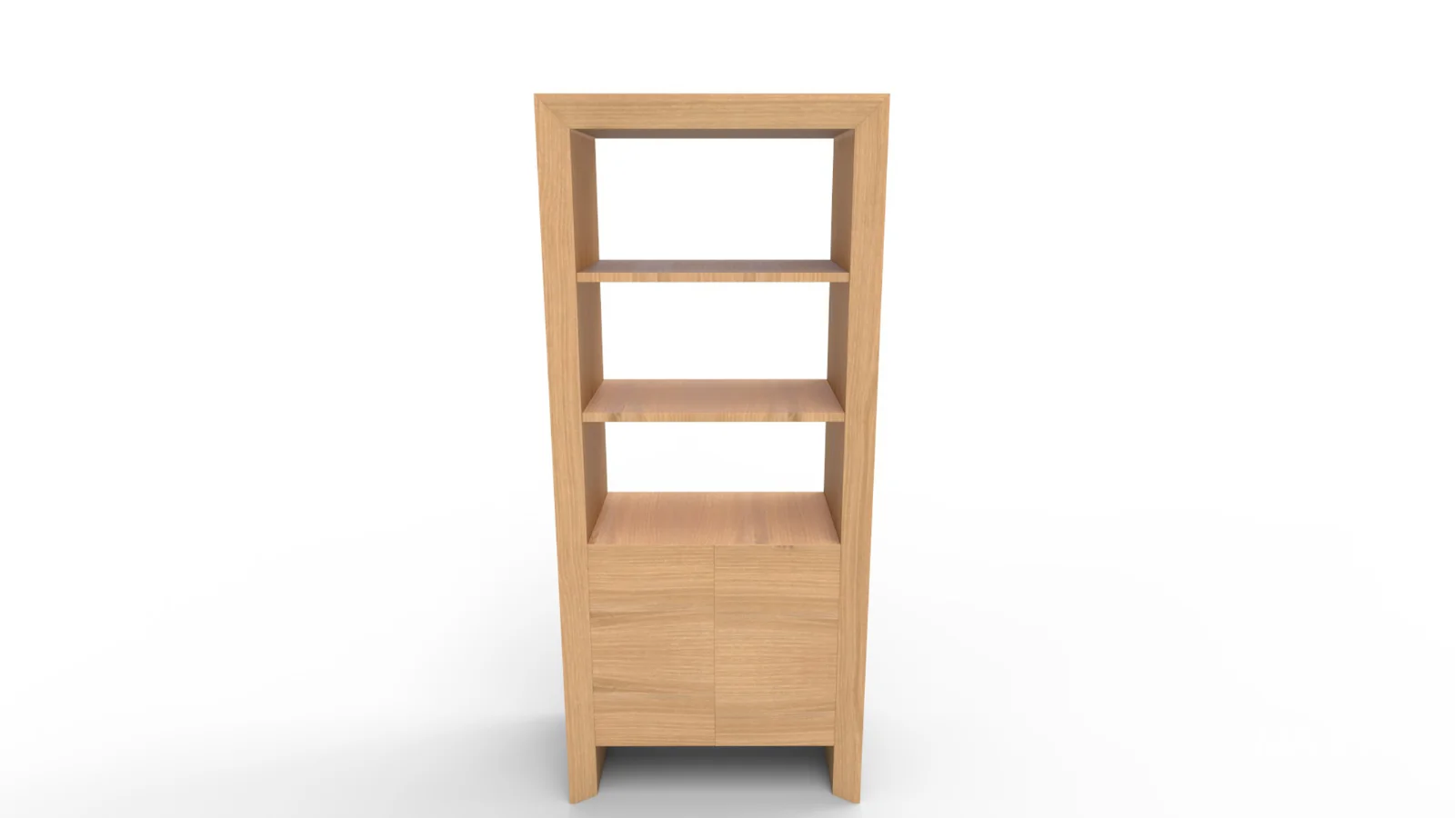 Baja Natural Storage Bookcase - Image 5