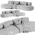 Melody Modular Sofa by Natuzzi 02 - Thumbnail 7
