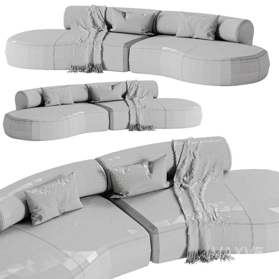 Melody Modular Sofa by Natuzzi 02 - Image 7