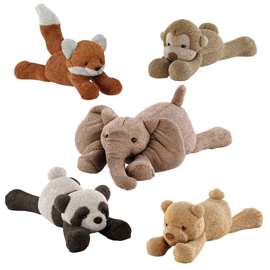 Sleeping Plush Toys Set 46 - Image 1