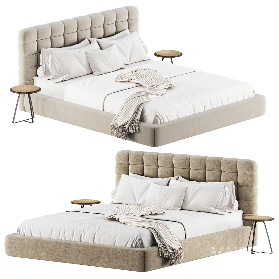 Lunara Boucle Bed - Image 4