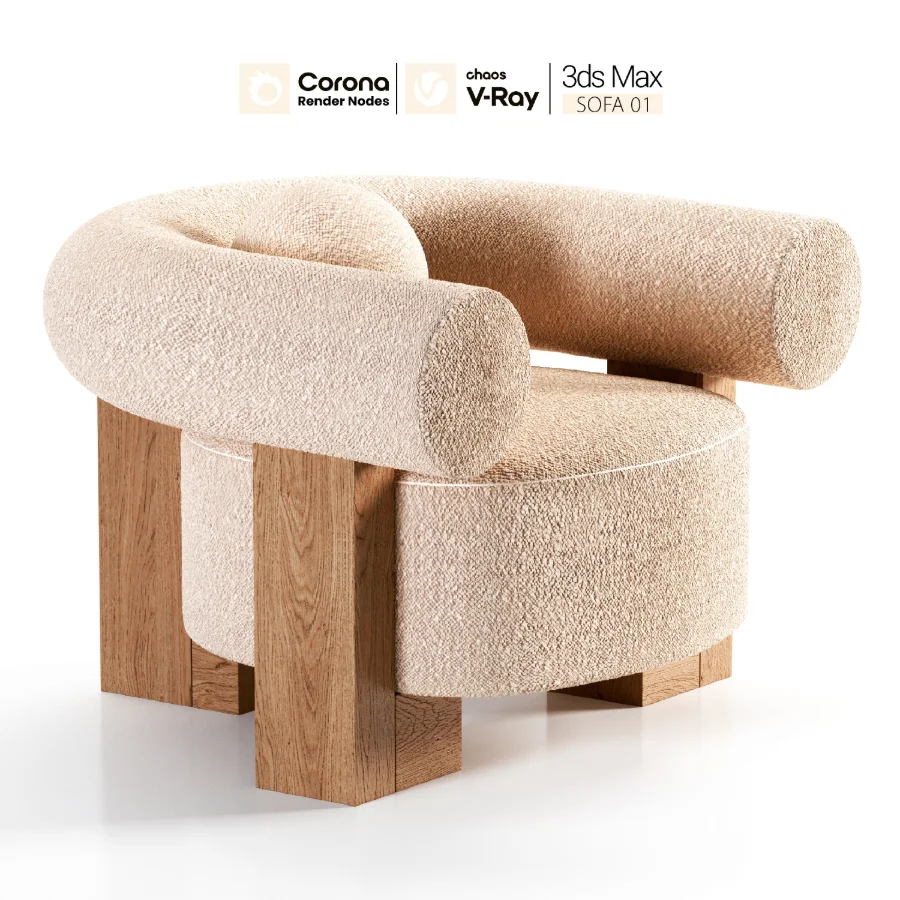 Cassette Arm Chair - Image 1