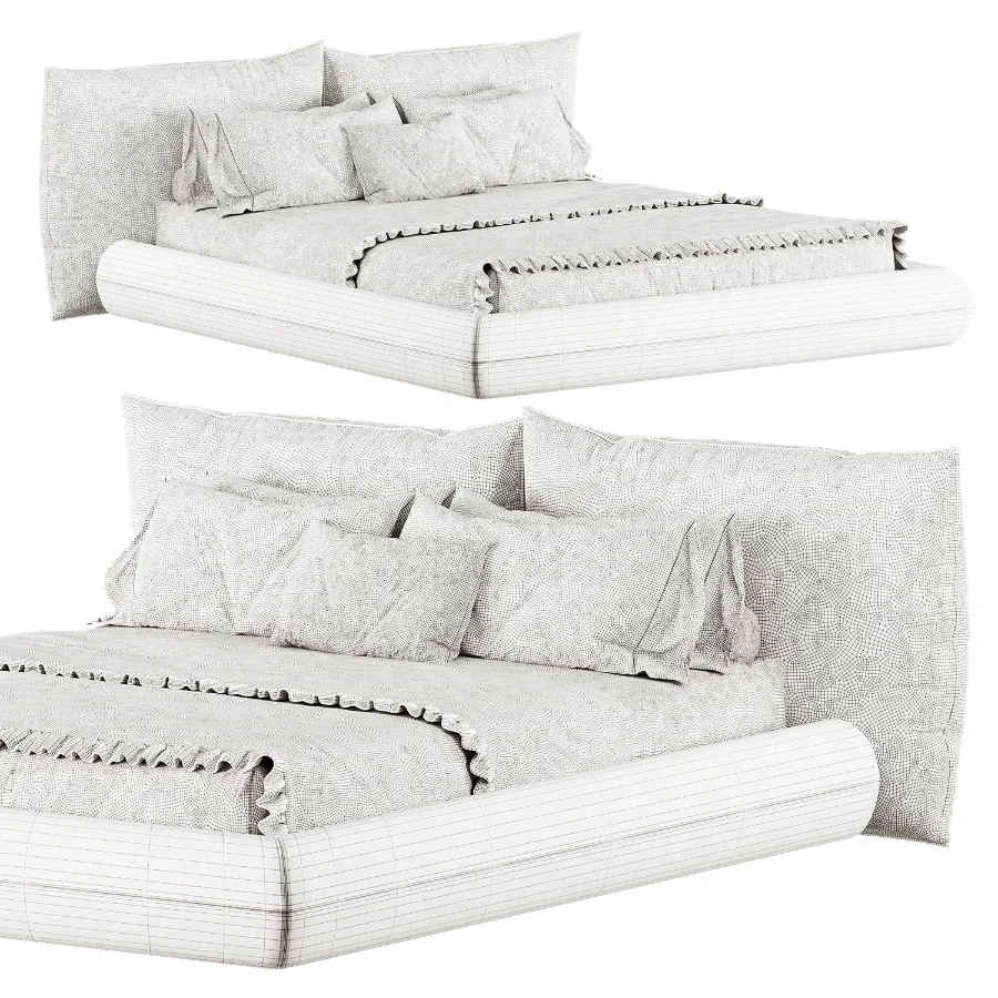 Tonfo Bed By Saloni Furniture - Image 3