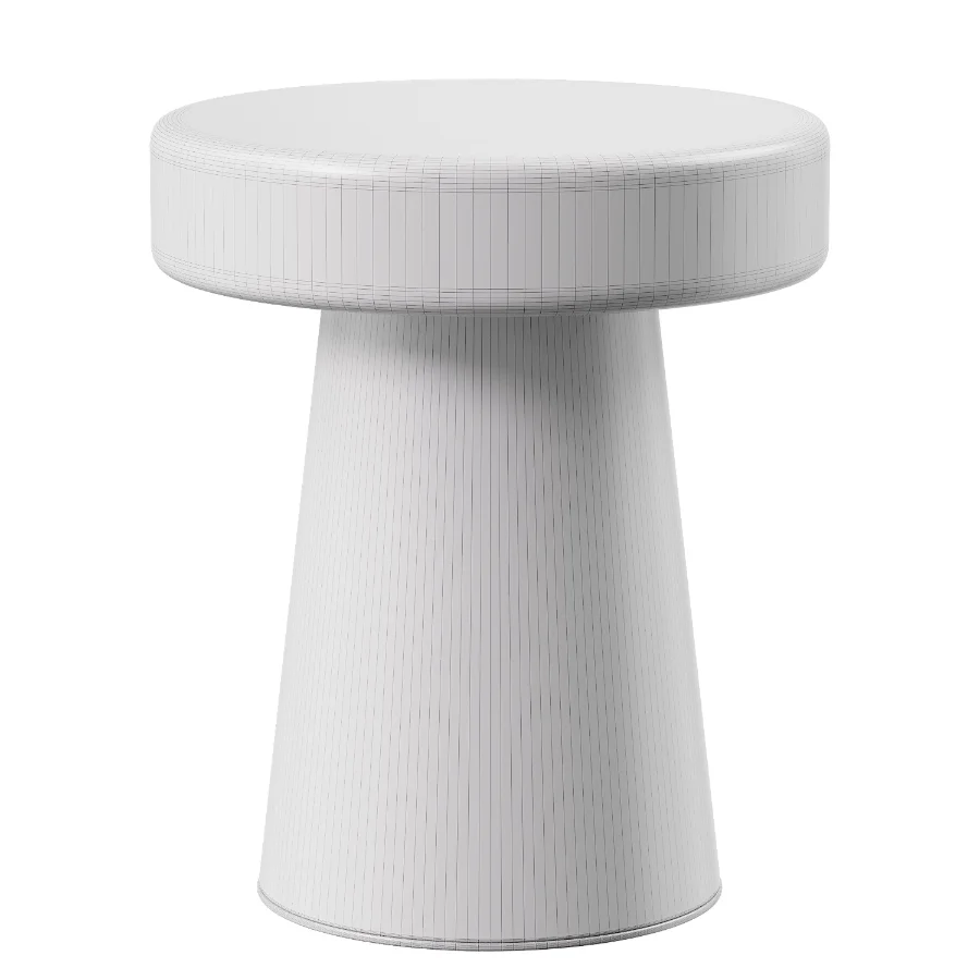 Round Mouth Blown Side Table Murano - Image 3