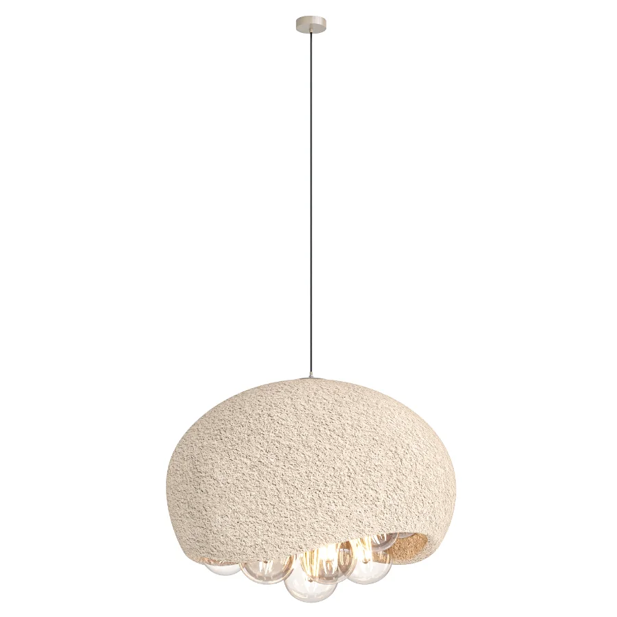 Micro-Cement Nordic Cream Style Pendant Light - Image 2