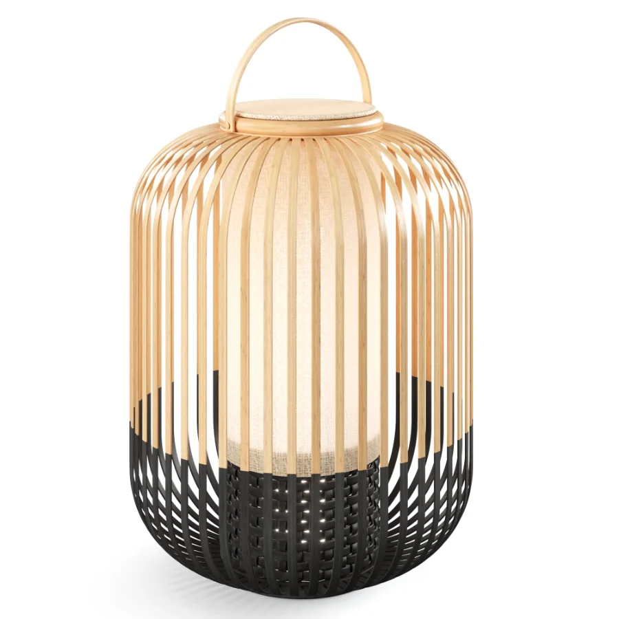 TakeAWay Bamboo Floor Lamp by Forestier Vol 2 - Image 4