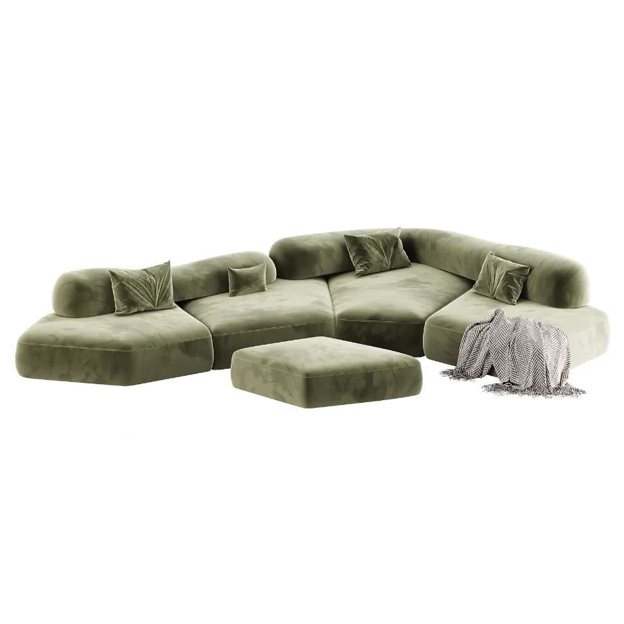 Edra On The Rocks Sectional Sofa - Image 1