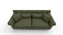 Eva Green Velvet Sofa - Thumbnail 4