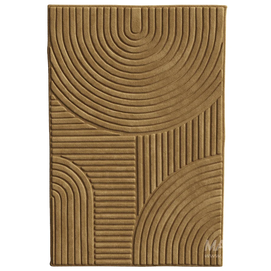 Embossed arches tufted rug - Image 3