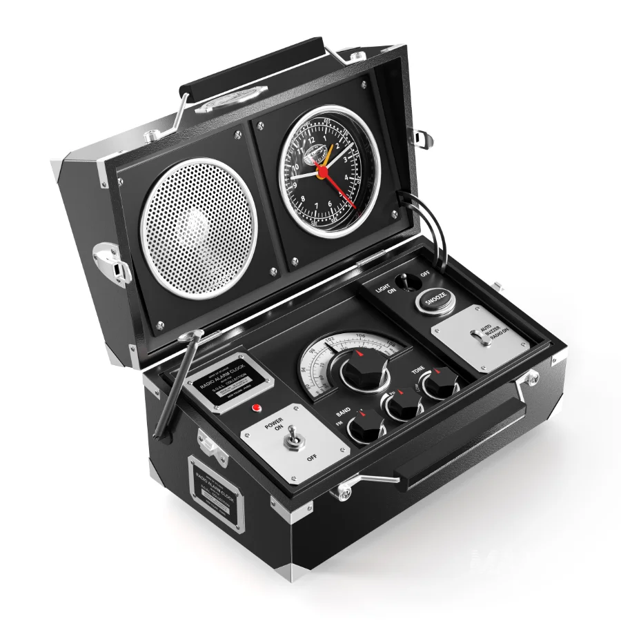 AM-FM Radio Alarm Clock - Image 4