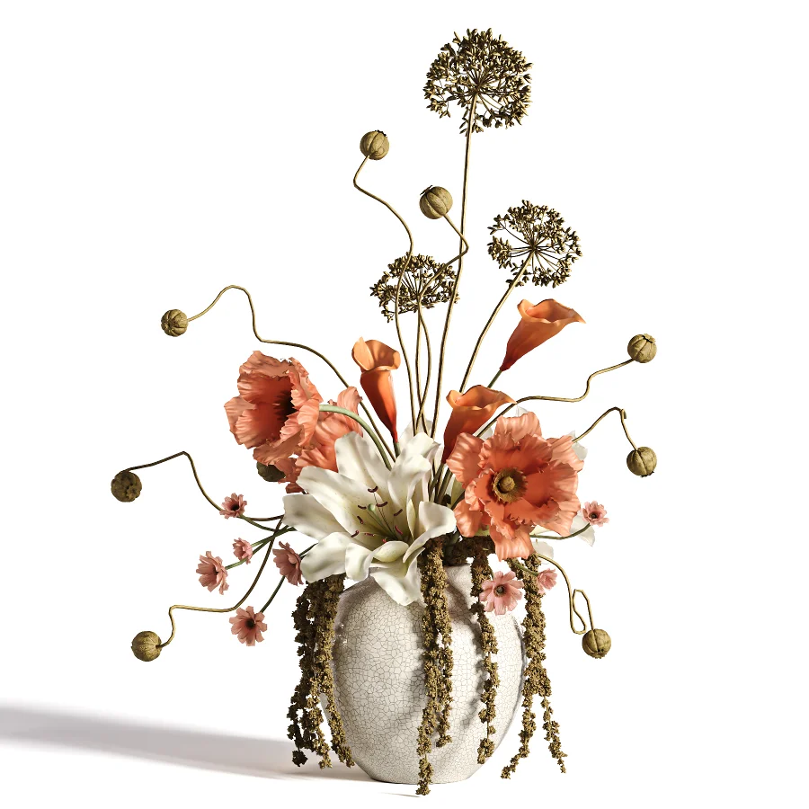 Terracotta Botanical Arrangement 59 - Image 3