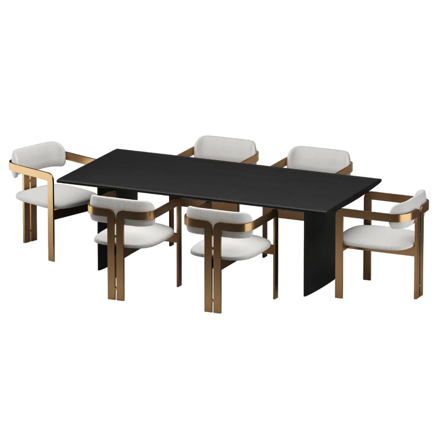 Dining set 06 - Image 1