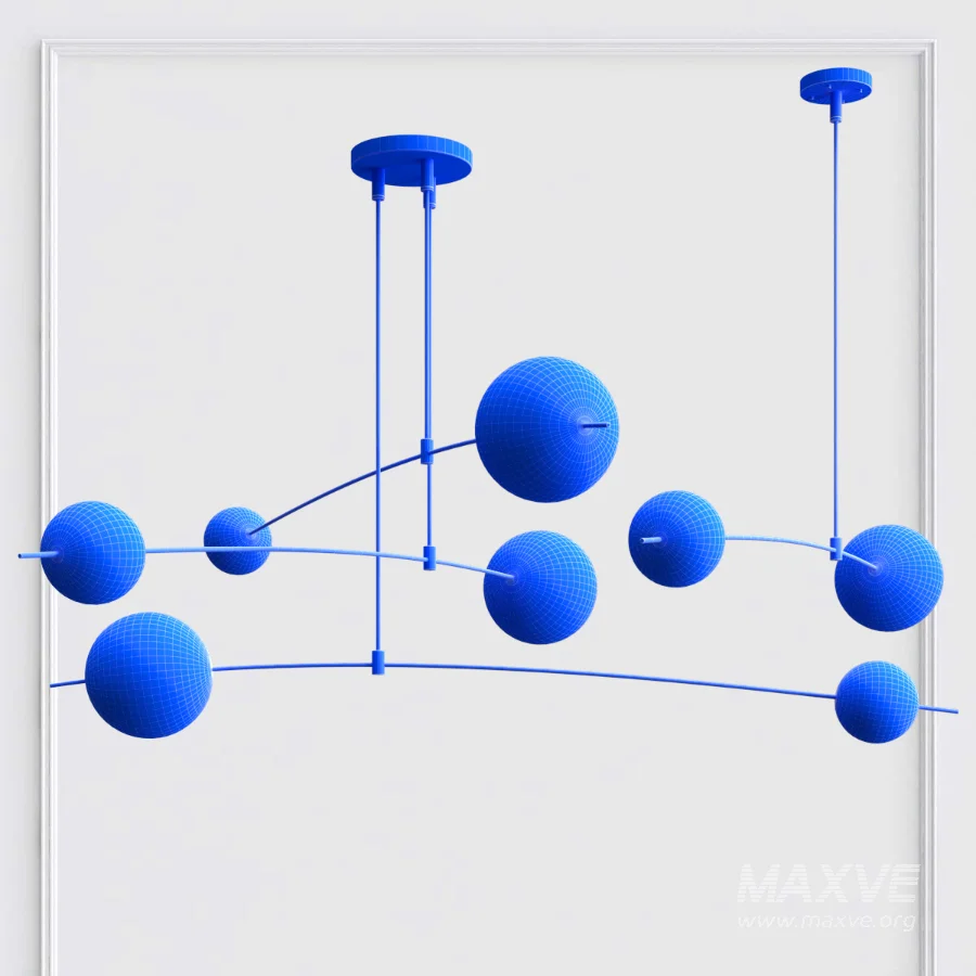 Freer designer chandelier - Image 3