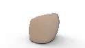 Tub Swivel Chair Sand Velvet - Thumbnail 5