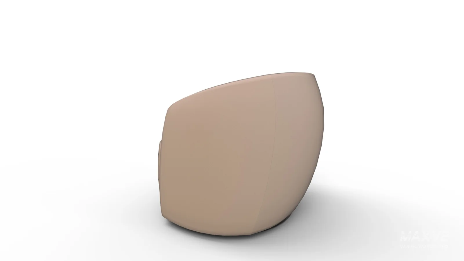 Tub Swivel Chair Sand Velvet - Image 5