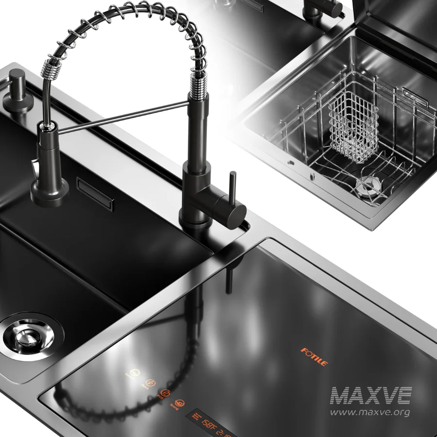 Sink Equipped With Dishwasher - Image 6