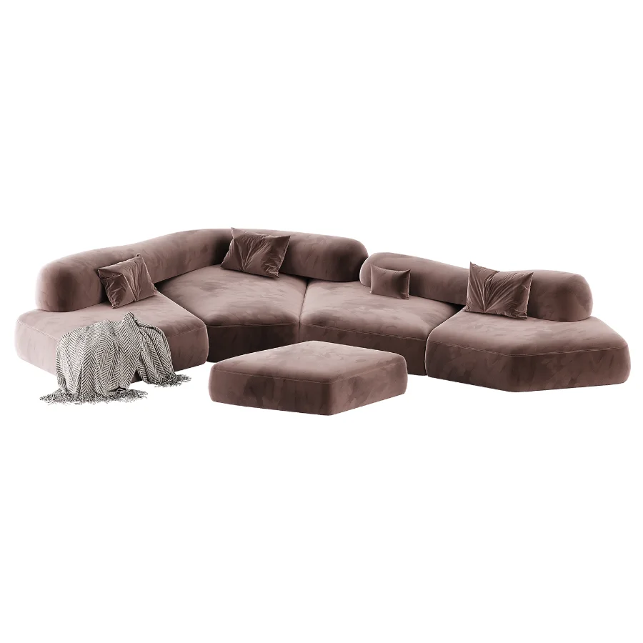 Edra On The Rocks Sectional Sofa - Image 3