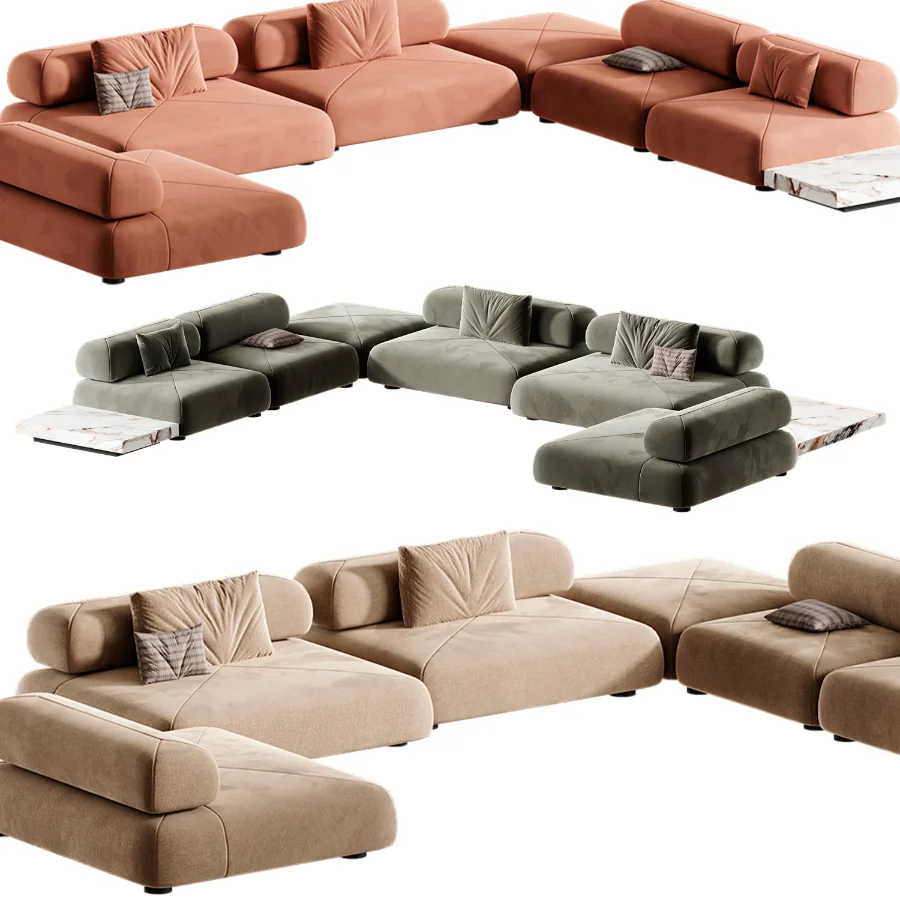 Orion corner modular Outdoor sofa - Image 5