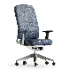 LEATHER-COVERED COMPUTER CHAIR - Thumbnail 4