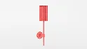 FLUTED GOLD WALL SCONCE - Thumbnail 10