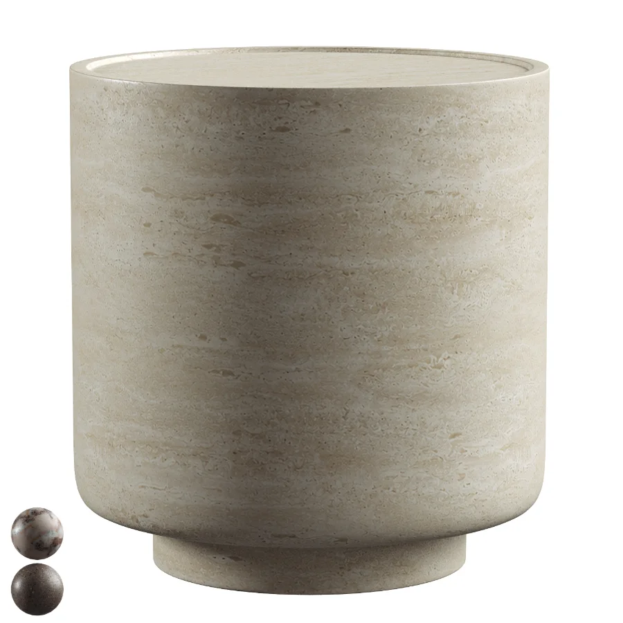 Vitolo Round Side Table - Image 1