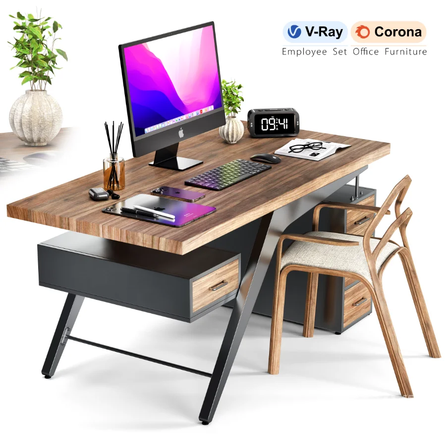 Employee Set Office Furniture - Image 1
