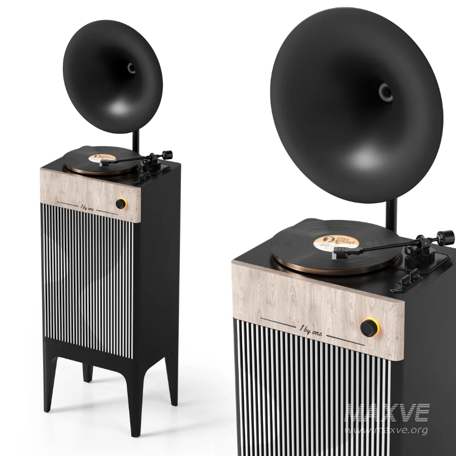 1 BY ONE Gramophone Table - Image 3