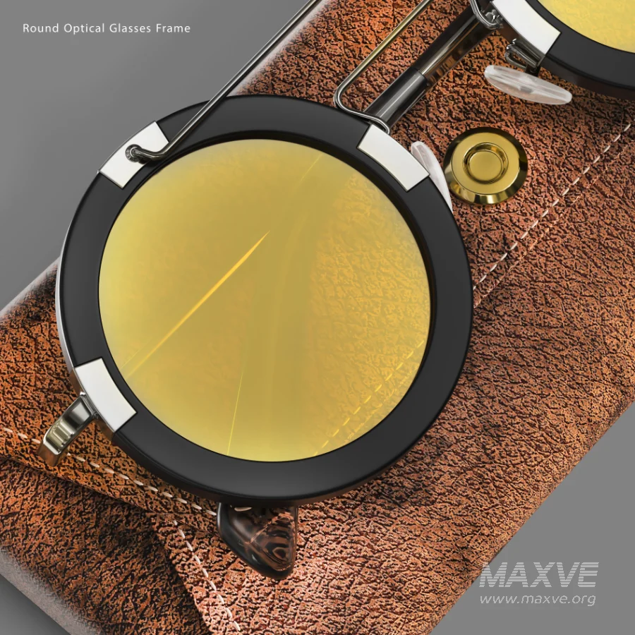 Round Optical Glasses Frame - Image 4